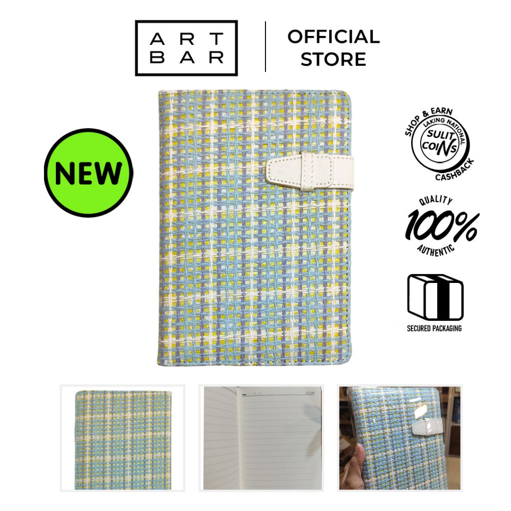 Jtmax Eco-friendly Journal Jt24088004 A5 96s Sky Blue Hand-woven ...