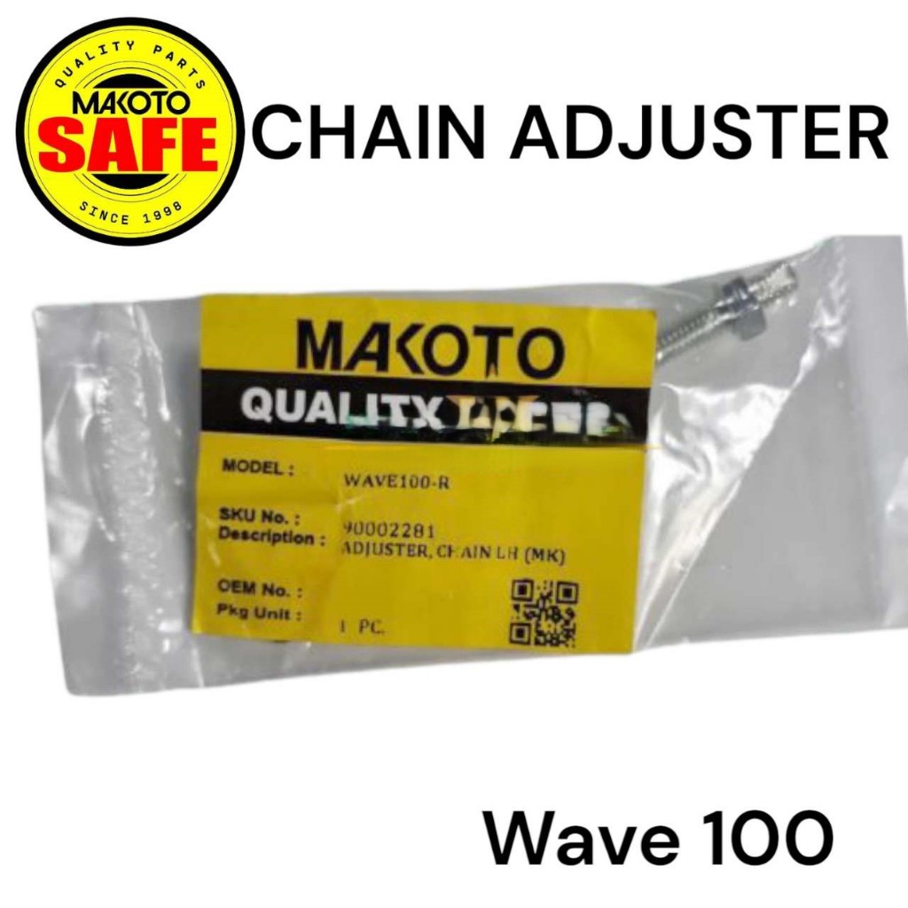 MAKOTO CHAIN ADJUSTER FOR WAVE 100 | Shopee Philippines