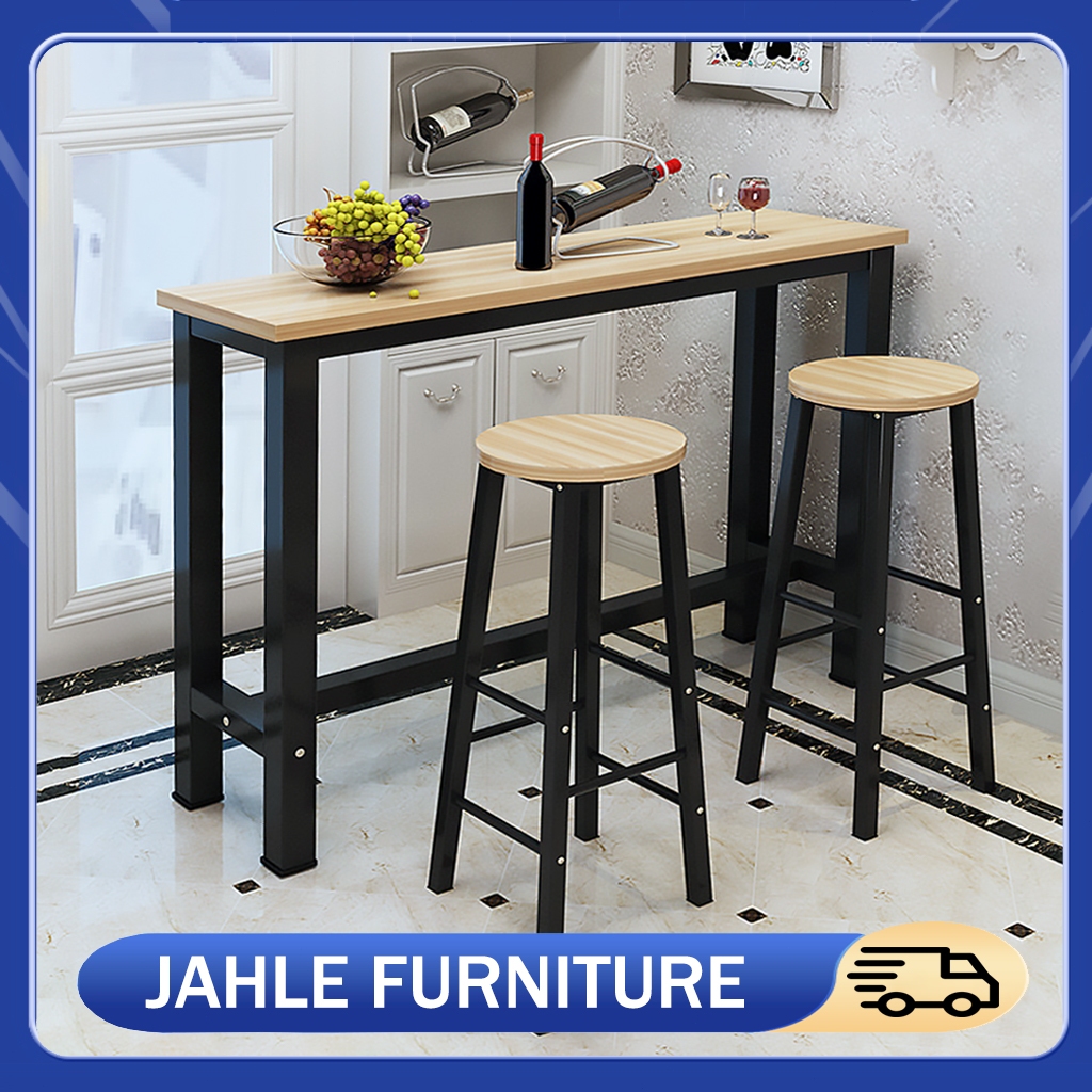 Bar table with 2 chair sets Coffee table and chair combination Living ...