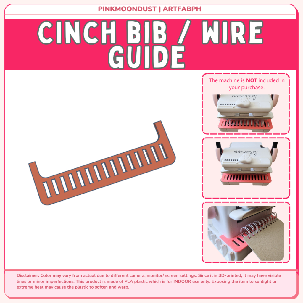 [ARTFABPH] Cinch Binding Wire Ring Guide | Cinch Bib | Shopee Philippines