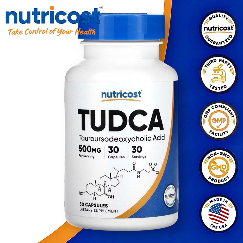 TUDCA, 500 mg, 30 Capsules | Shopee Philippines