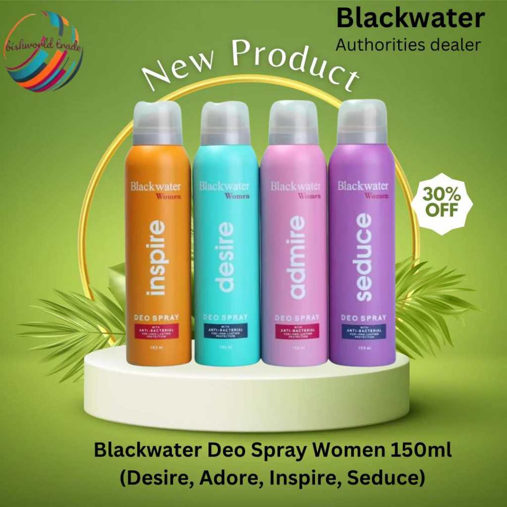 Blackwater Deo Spray 80ml Butterfly Shadow Strong Hold Hair Spray