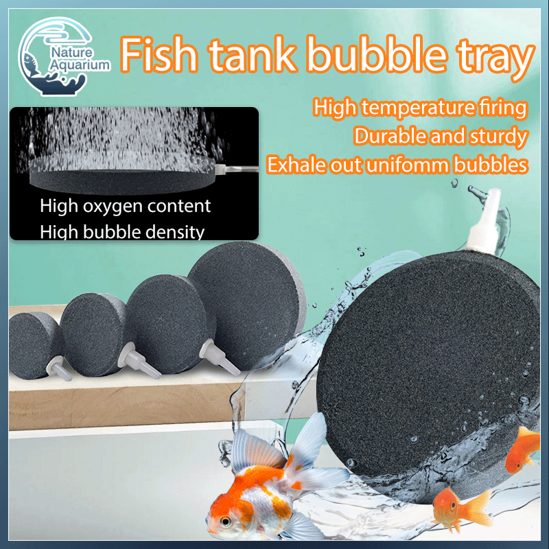 Fish Tank Oxygen Plate Sand Head Aquarium Bubble Stone Oxygen Pump Nano ...