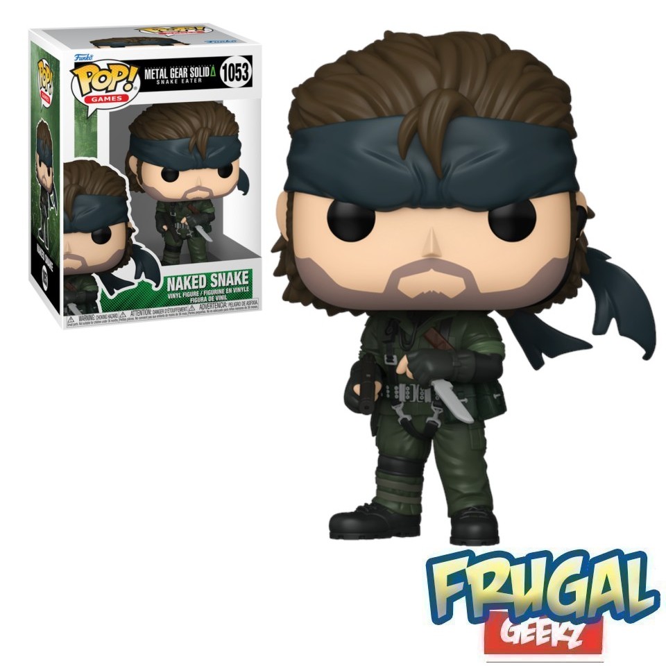 Funko Pop! Games : Metal Gear Solid Δ : Naked Snake Vinyl Figure ...