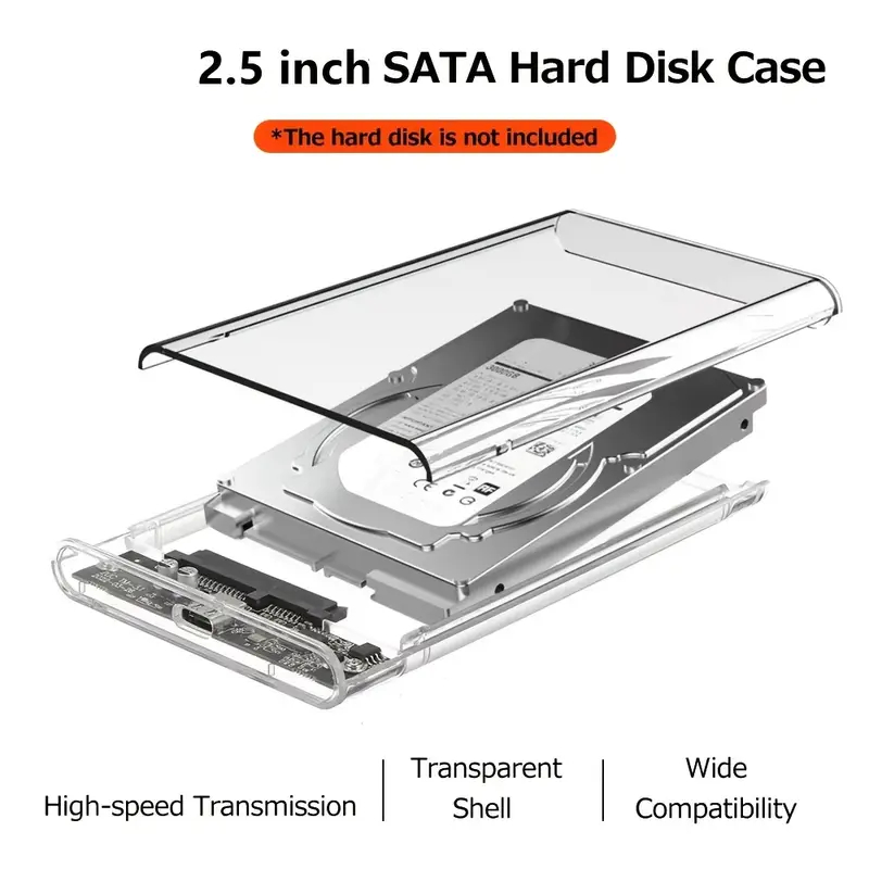 Transparent Senda Case USB 2.5