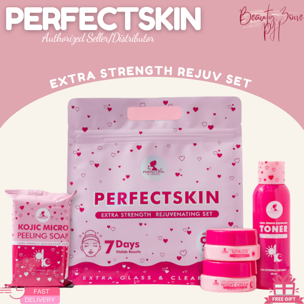 PERFECTSKIN Extra Strength Rejuvenating 4 in 1 Set (new pack) | Shopee ...