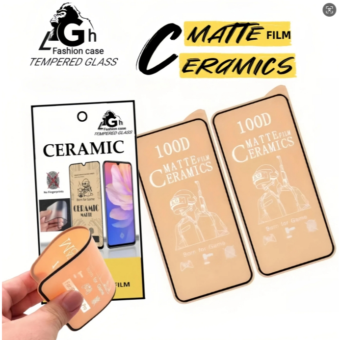 Ceramic Matte Tempered Glass For iphone 6/6S 7 8 Plus XR Xs Max iphone ...