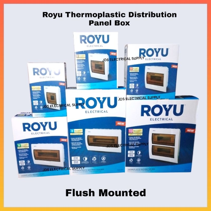 Royu Thermoplastic Distribution Panel Box | Shopee Philippines