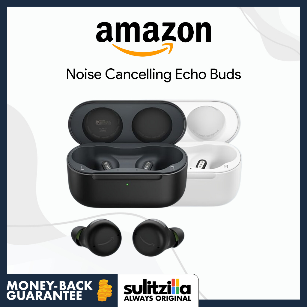 Amazon Echo Buds - Wireless with Active Noise Cancellation (2nd Gen ...