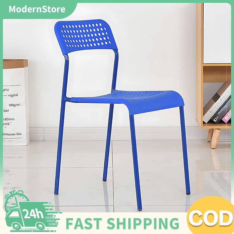 [Waterproof and moisture-proof ] Chair Stackable Chairs Dining Chair ...