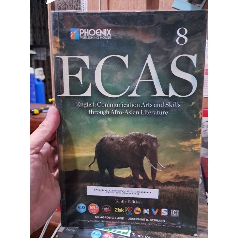 ECAS 8 English Kto12 Phoenix Brand-new 10th edition | Shopee Philippines