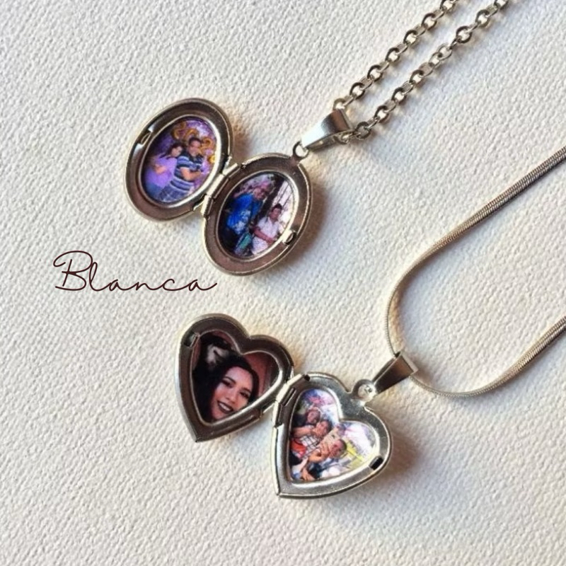 Blanca Customized Silver Lockets (With Photos included) | Shopee ...