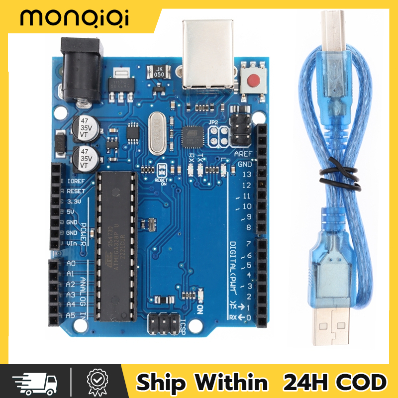 UNO R3 board compatible with Arduino Development ATmega328P CH340 ...