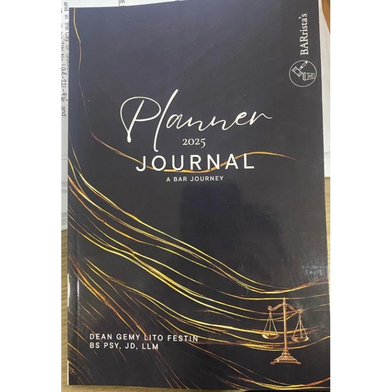 FESTIN - Planner Journal 2025 (Bar Journal) | Shopee Philippines