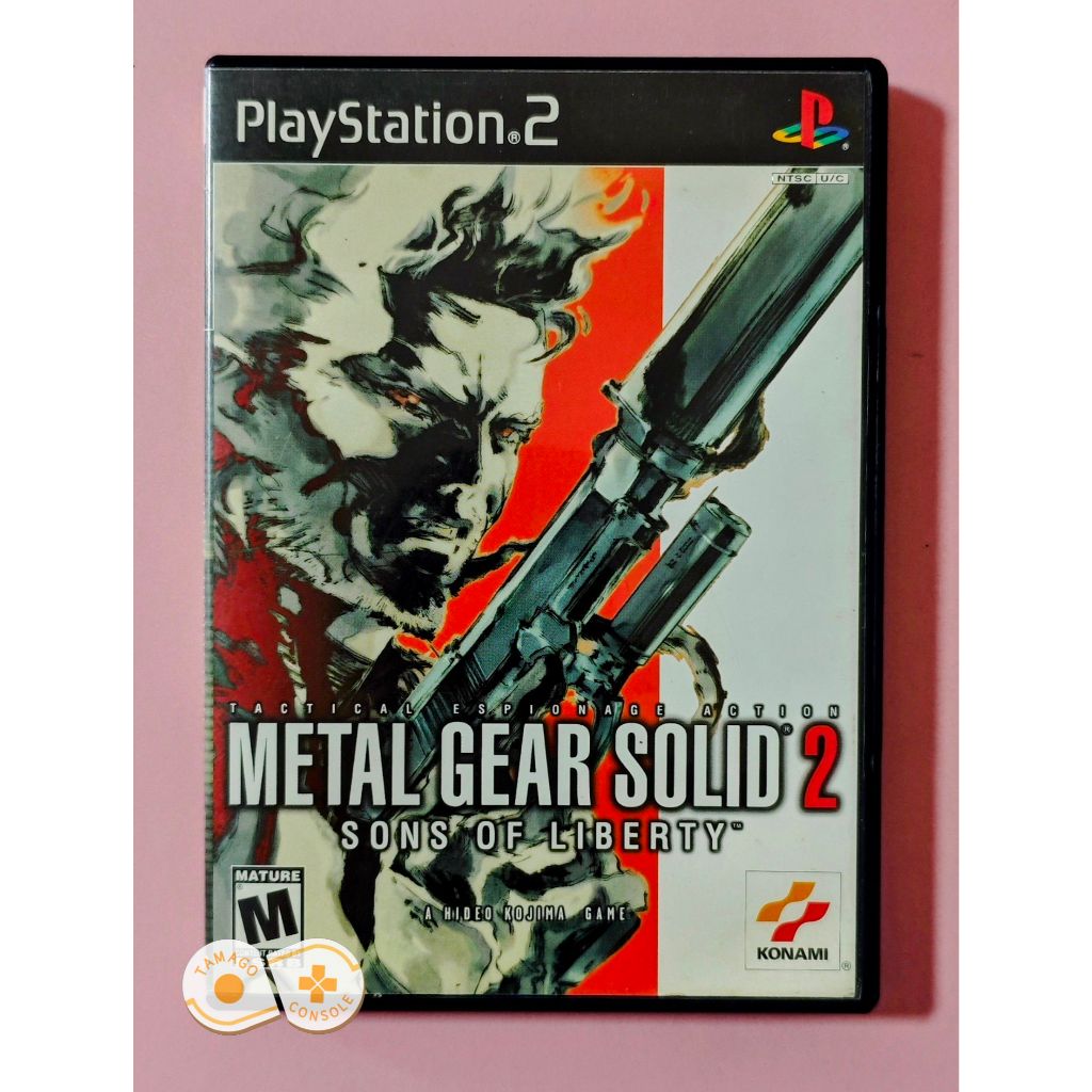 Guide Metal Gear Solid 2 MGS2 PS2 Sony version JAP