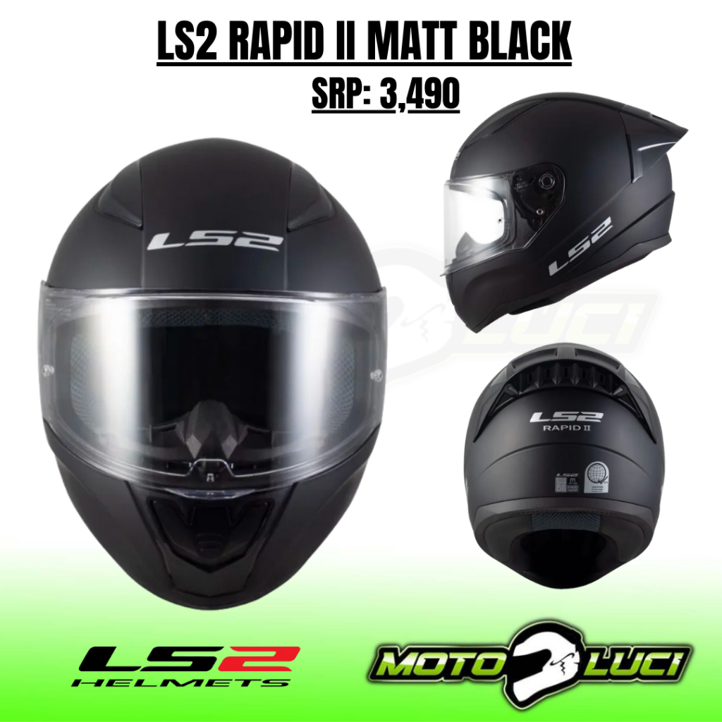 LS2 FF353 Rapid II Cyberg, Full Face Helmet