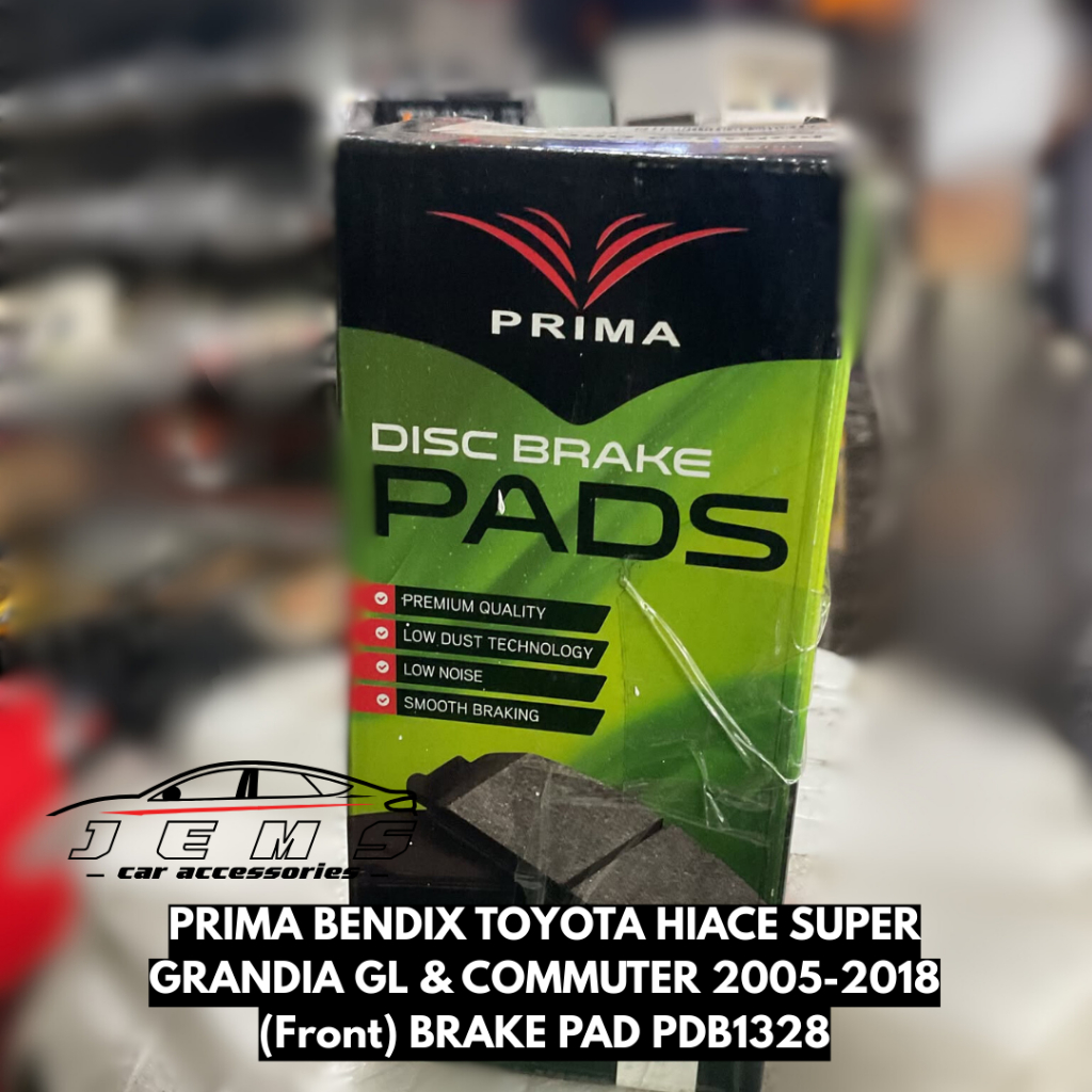 PDB 1328 - PRIMA BENDIX TOYOTA HIACE SUPER GRANDIA GL & COMMUTER 2005 ...