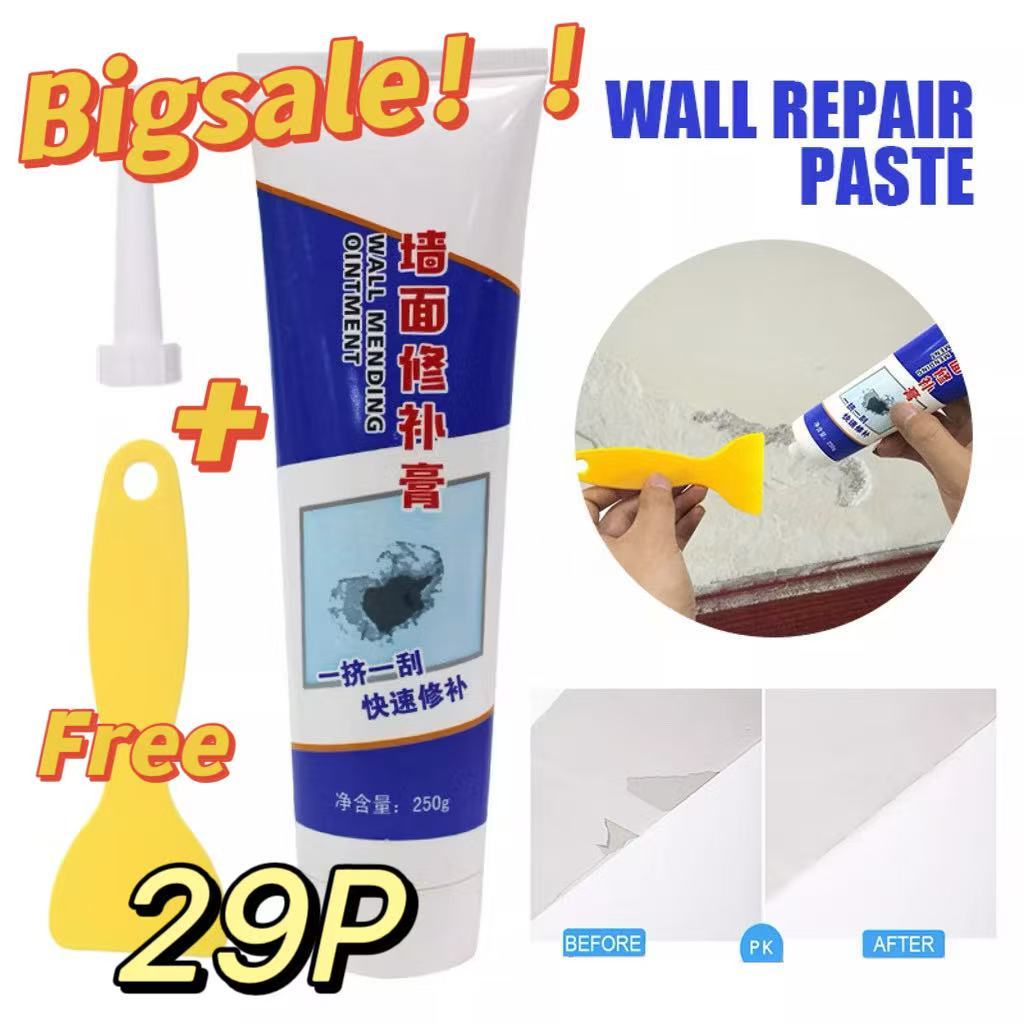 Universal Wall Repair Cream - Wall Mending Paste 250g, 1 Set with ...