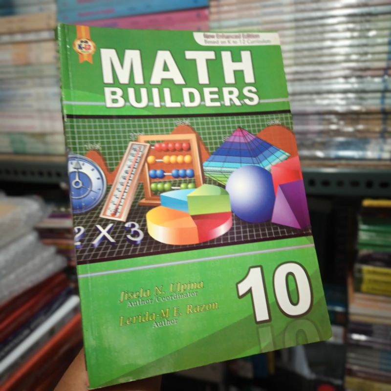 MATH BUILDERS GRADE 10 | Shopee Philippines
