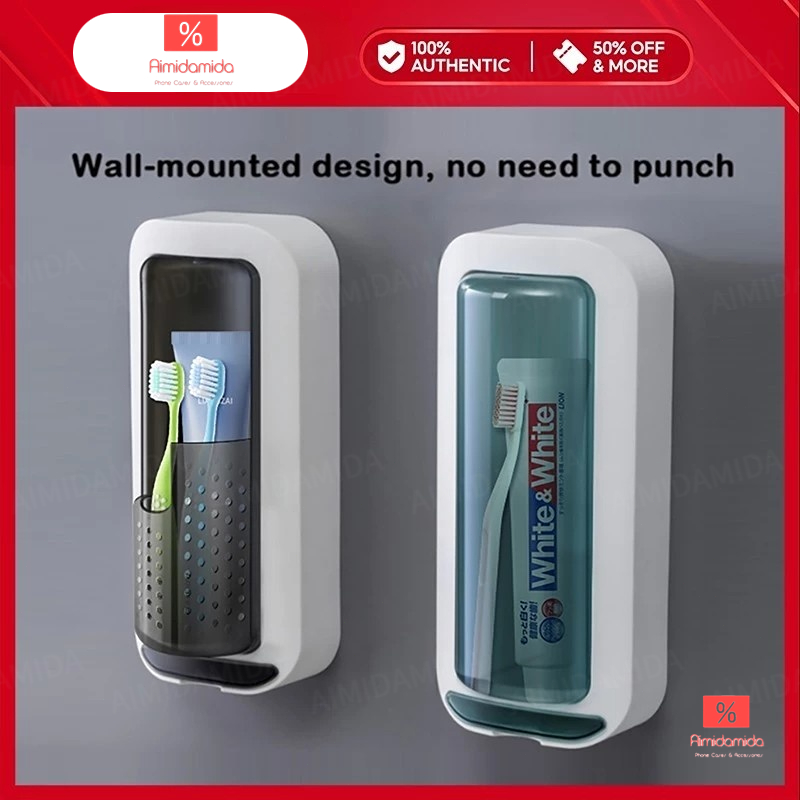 Rotating Toothbrush Toothpaste Storage Rack Bathroom Storage Rack ...