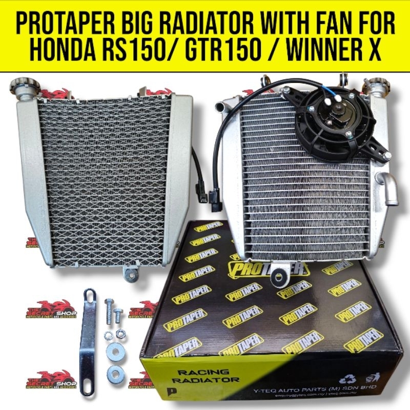 PROTAPER BIG RADIATOR FOR RS150 / WINNER X / GTR150 | Shopee Philippines