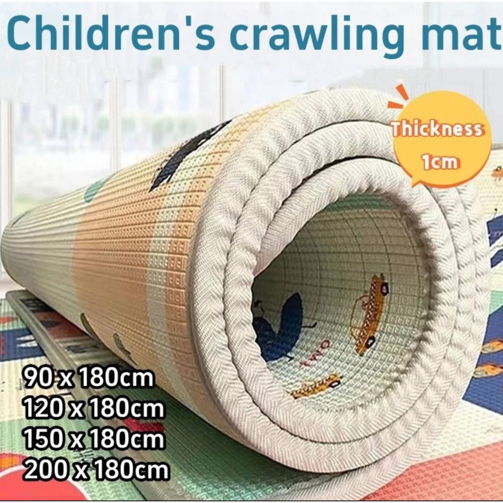 BIG DOUBLED SIDED PATTERN WATERPROOF THICKENED BABY PLAYMAT/ BABY ...