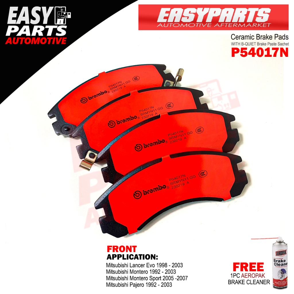 Brake Pad Set, Disc Brake BREMBO P 54 017 For CHANGFENG, Citroen, Mitsubishi, Peugeot AL107387838 - View #10