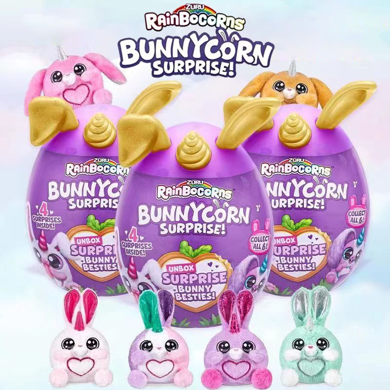 zuru-rainbocorns-bunnycorn-unicorn-cute-bunny-family-plush-doll-in