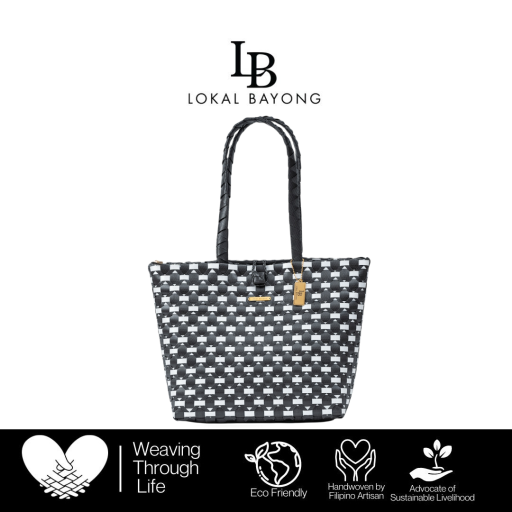 LOKAL BAYONG ILLUMINADA SMALL HANDBAG WITH ZIPPER | Shopee Philippines