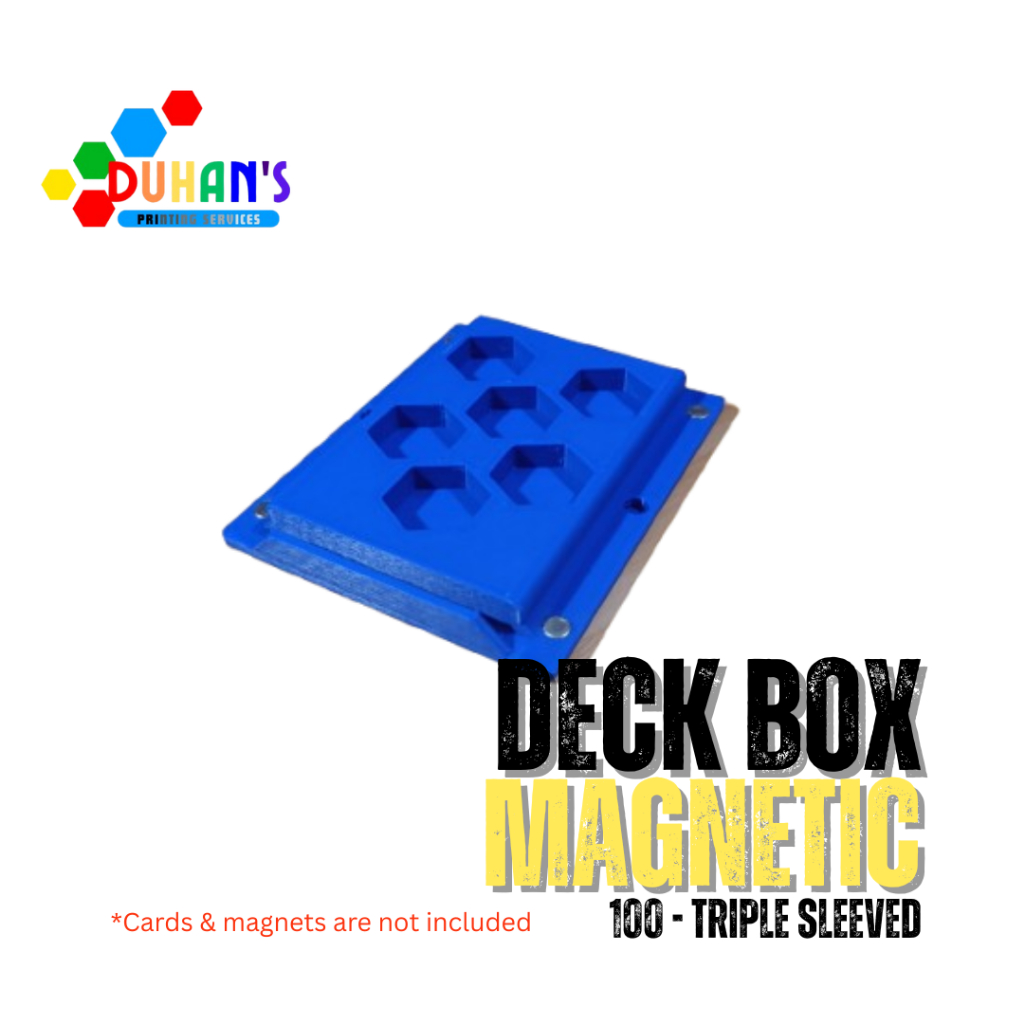 Printed Deck Box - Triple Sleeves - Magnetic 01 | Shopee Philippines