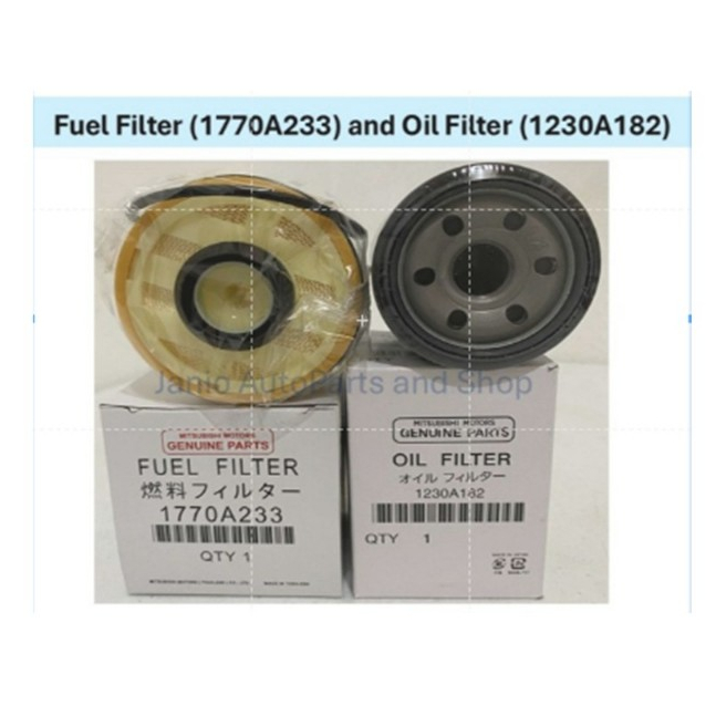 Bundle Oil Filter and Fuel Filter for Montero Gen 3 (2016-2024 ...