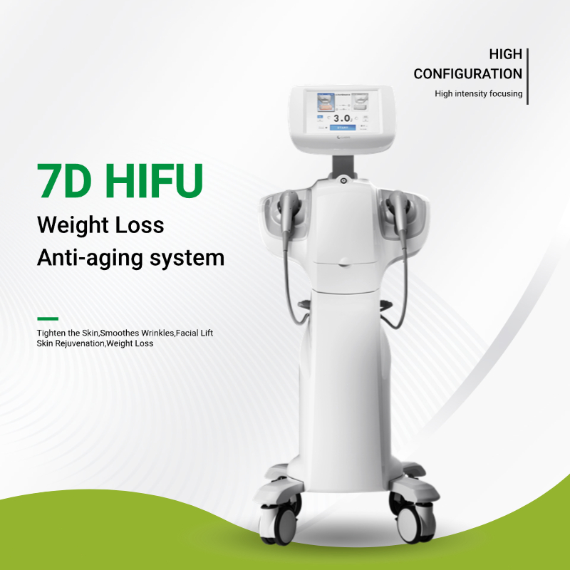7D Hifu Facial Lifting Body Slimming Wrinkle Removal Collagen Machine ...