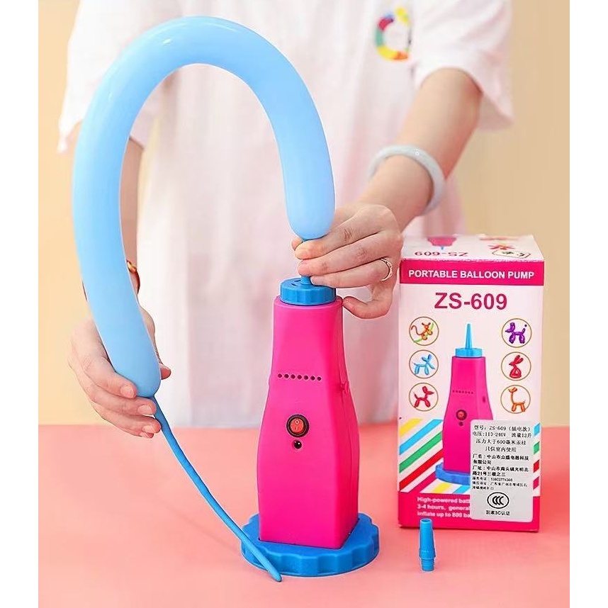 Electric Pump Portable Inflatable Magic Balloon Bouquet Partyneed Long ...