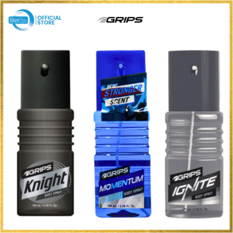 Grips Body Spray Momentum Knight Ignite (100ml) | Shopee Philippines