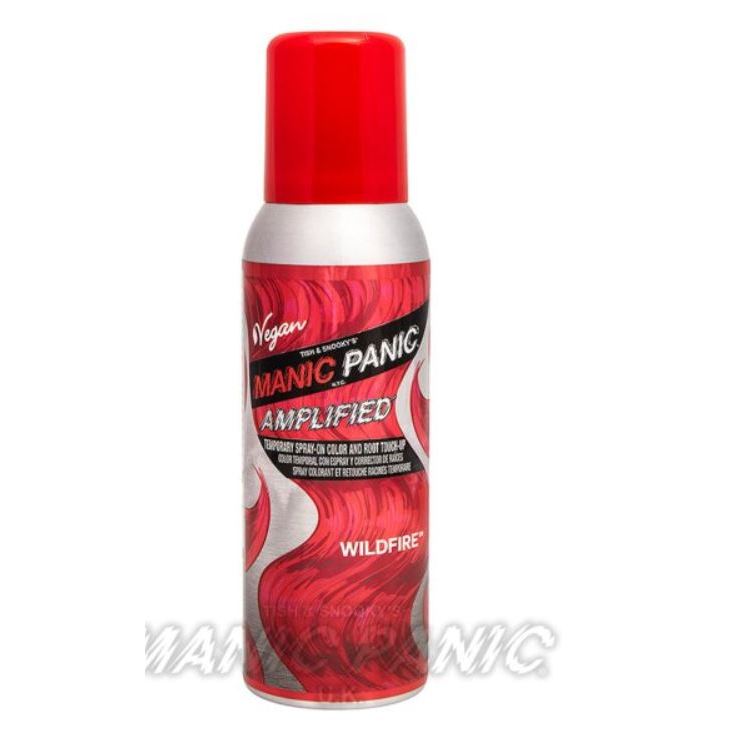 Manic Panic Amplified Spray-on Wild Fire 100ml - temporary spray color ...