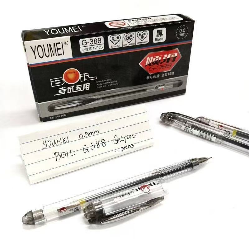 12pcs/box 0.5mm Sign Pens Student Writing BallPen Office Black Neutral ...