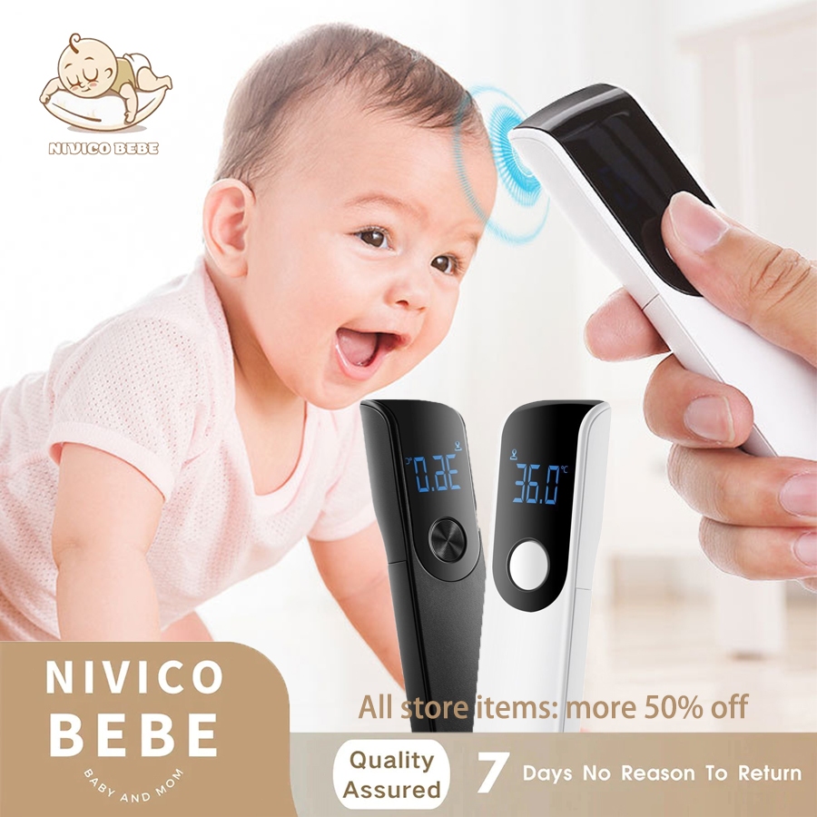 NIVICO BEBE Thermometer For Baby LCD Infrared Electronic Non-Contact ...