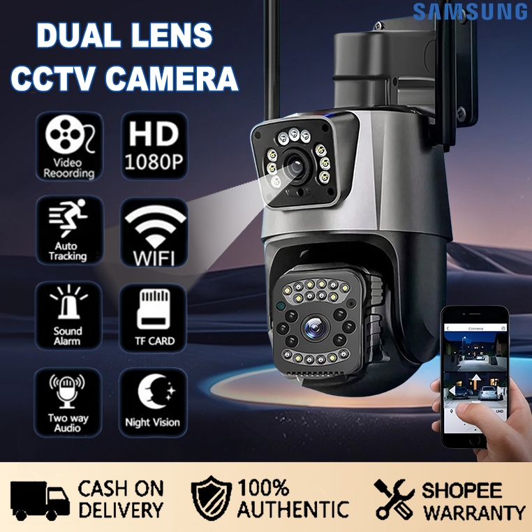 BUY 1 TAKE 1 V380 Pro CCTV Camera 2K HD Dual Lens 360° Panoramic ...