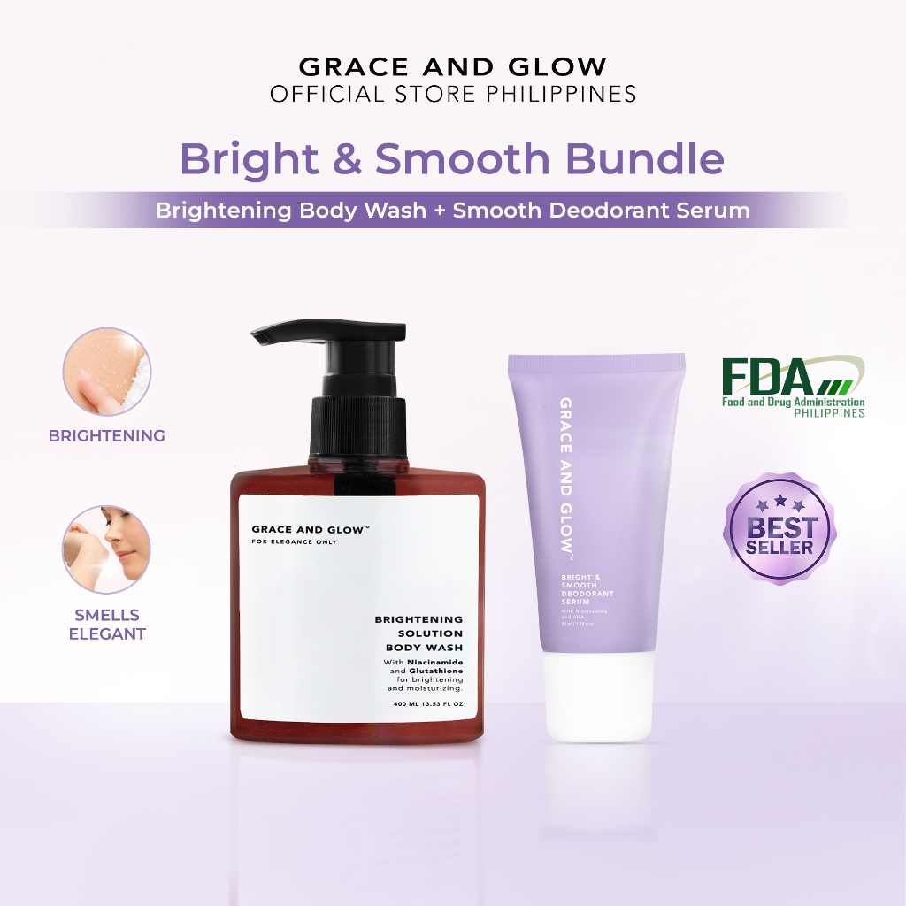 Grace And Glow Brightening Solution Body Wash Whitening Soap