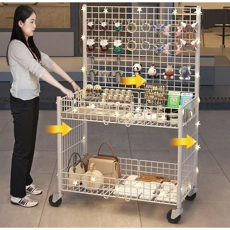 Handcart Heavy Duty Sale Cart Rack Collapsible Bargain Rack Basket Rack ...