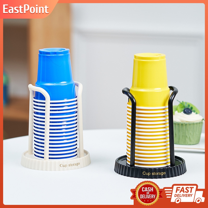 Disposable Cup Storage Rack Paper Cup Holder Paper Cup Rack Dispenser ...