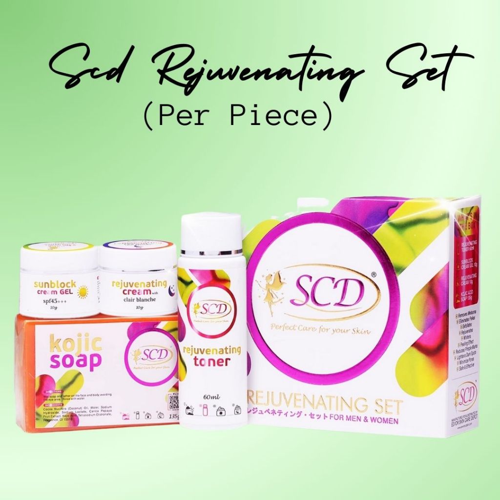 Scd Rejuvenating Set (Per Piece) | Shopee Philippines