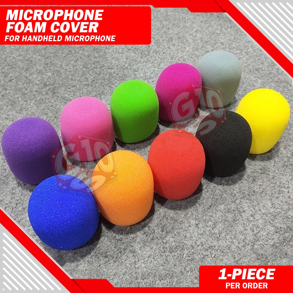 GS10 Makapal Microphone Foam Mic Foam Cover Mic Windscreen Cap Handheld ...