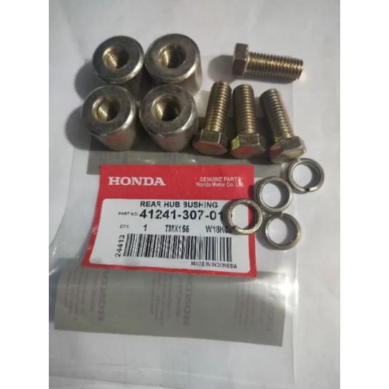 Honda TMX 155 rear hub bushing steel | Shopee Philippines