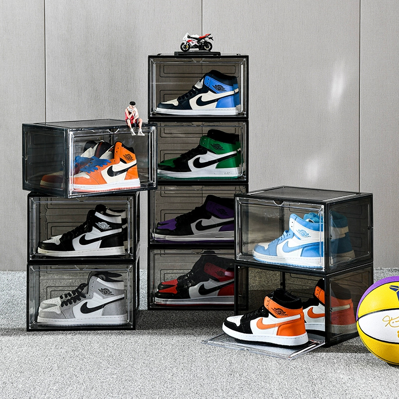 Large Size Shoe Box Candy Colored Drawer Storage Rack Shoes ...