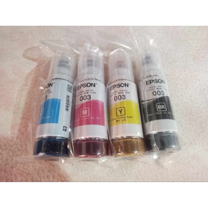 L3250 orig ink set CMYK for Epson printer | Shopee Philippines