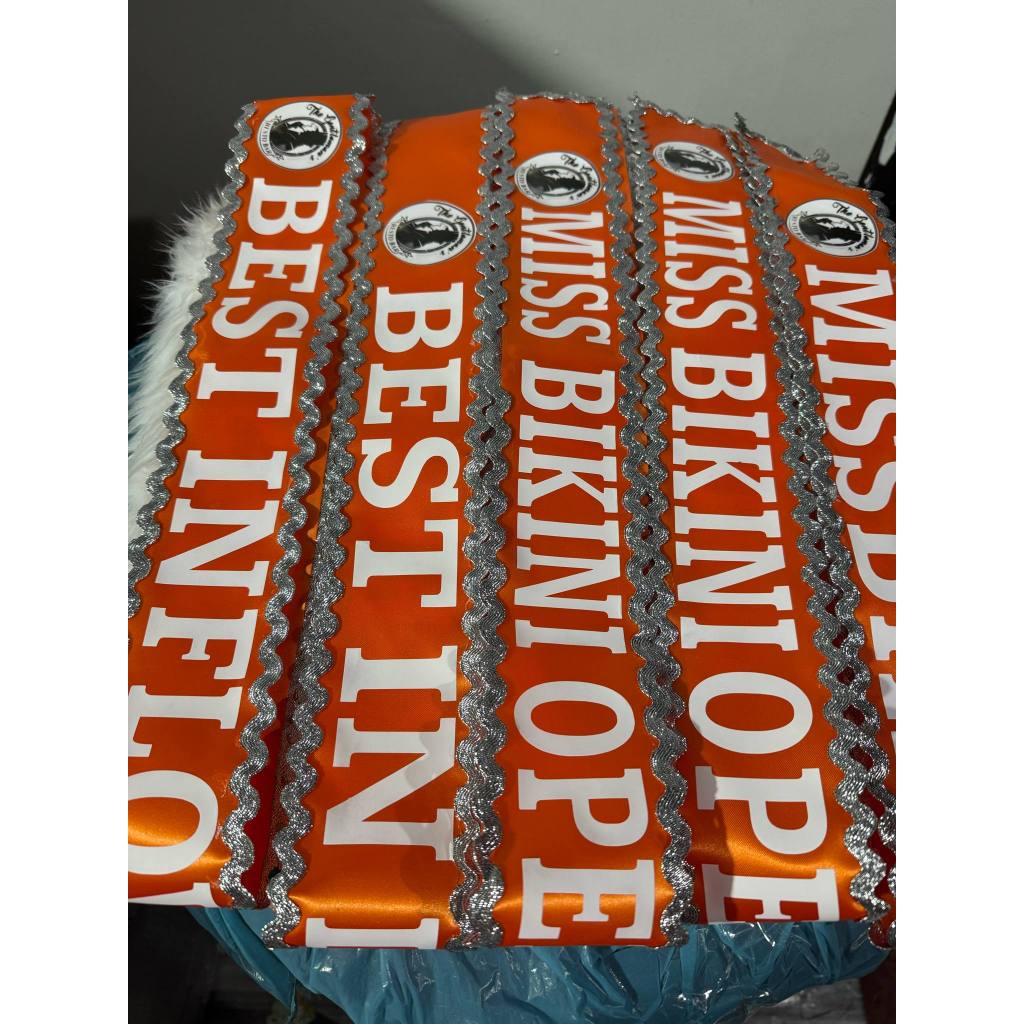 Shop sash for pageant for Sale on Shopee Philippines