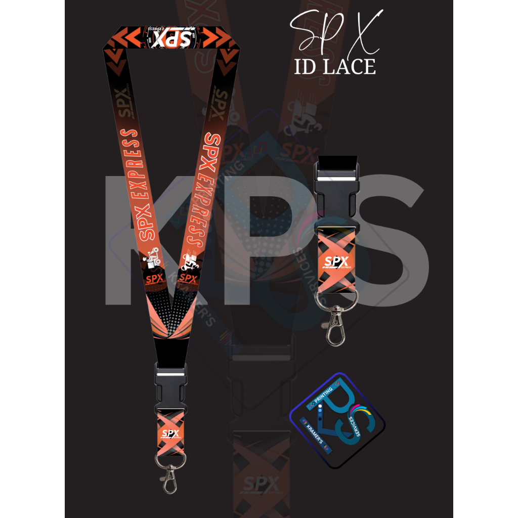 CUSTOMIZED SPX EXPRESS Rider/office ID LACE LANYARD | Shopee Philippines