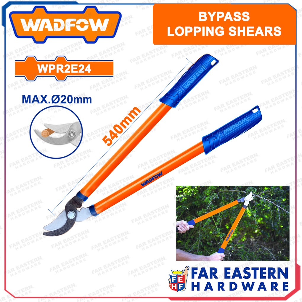 WADFOW Bypass Looping Lopper Pruning Cutting Shears 21