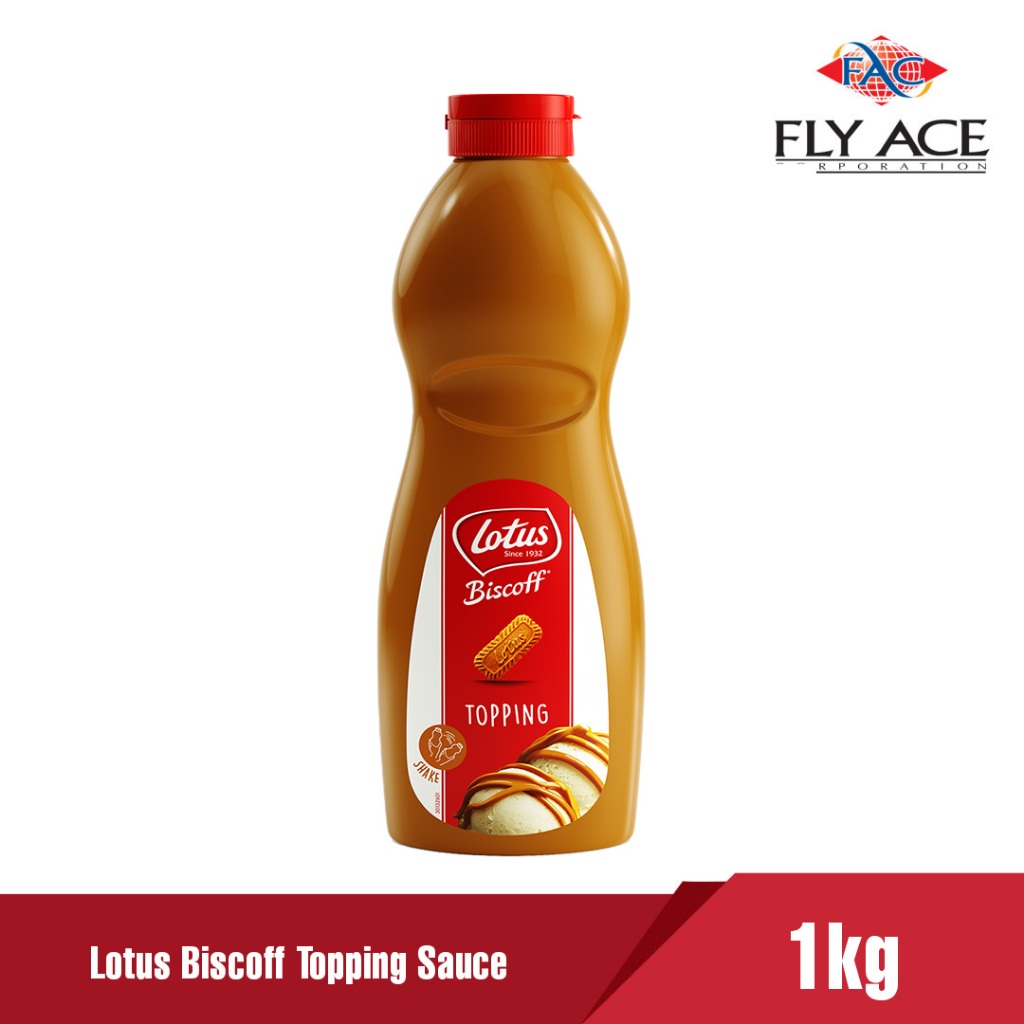 Lotus Biscoff Topping Sauce 1kg | Shopee Philippines